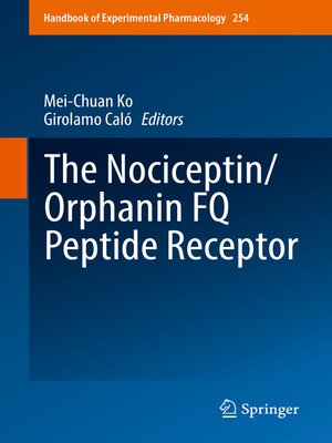 cover image of The Nociceptin/Orphanin FQ Peptide Receptor